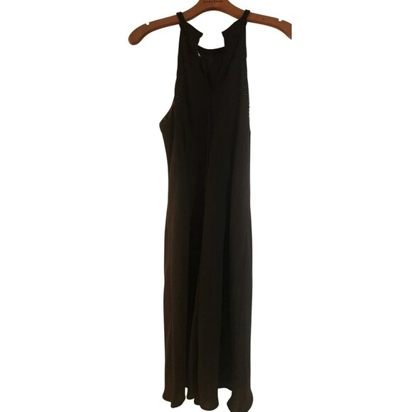 R&M Richards Black Evening Gown Sleeveless Maxi Dress For Women Size 14 - Picture 1 of 5